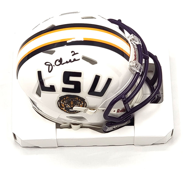 Ja'Marr Chase White LSU Tigers Autographed Nike Game Jersey