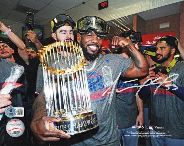 Adolis Garcia Autographed Texas Rangers 2023 World Series