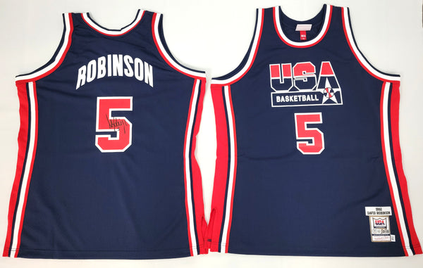 Mitchell & Ness Authentic Jersey Team USA 1992 David Robinson