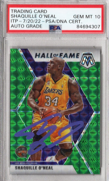 Shaquille O'Neal Autographed Lakers Encapsulated 2019-20 Panini