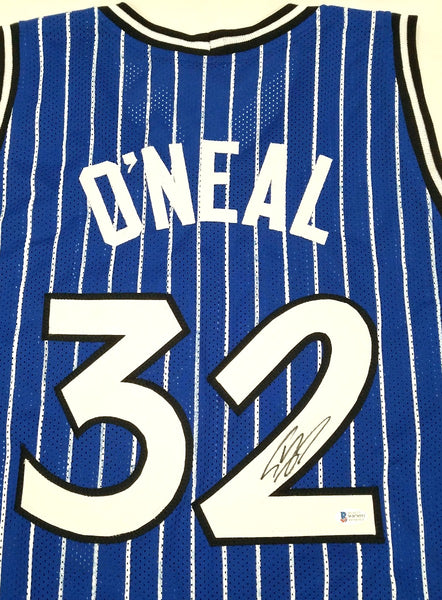 Shaquille O'Neal Autographed Orlando Magic Funko Pop Beckett Witnessed -  Famous Ink