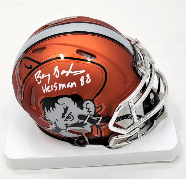 : Barry Sanders Autographed Oklahoma State Cowboys Black