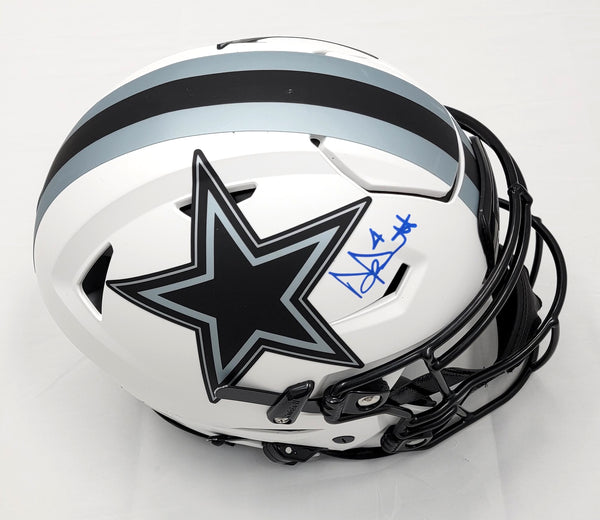 Dak Prescott Signed Cowboys Speed Mini Helmet (Beckett)