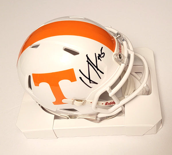 Barry Sanders Oklahoma State Cowboys Autographed Riddell Authentic Helmet  with Heisman 88 Inscription - Hand Painted by