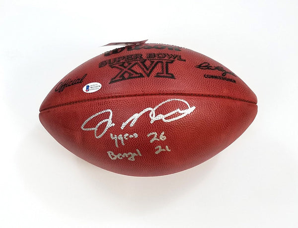 Joe montana signed discount football