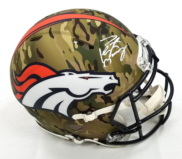 Peyton Manning Denver Broncos Autographed Riddell Lunar Eclipse