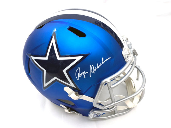 Roger Staubach Autographed Dallas Cowboys Helmet w/ Beckett