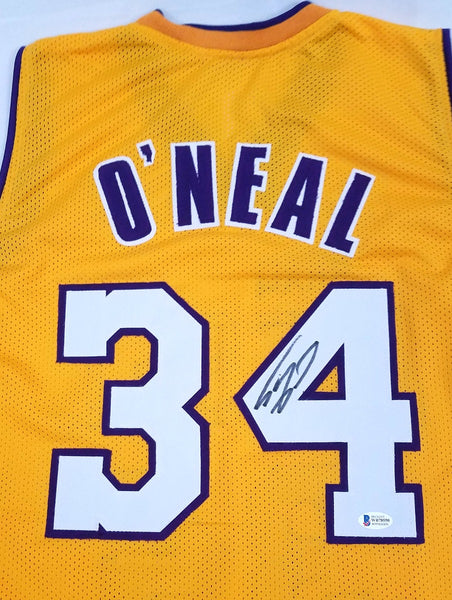 Shaquille O'Neal Autographed Los Angeles Lakers Purple Shaq Diesel