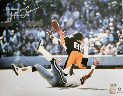 Lynn Swann Autographed Pittsburgh Steelers 16X20 Color Photo Beckett Witnessed