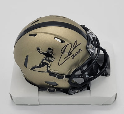 Carson Palmer Autographed USC Heisman Mini Helmet W/ 2002 Beckett Witnessed