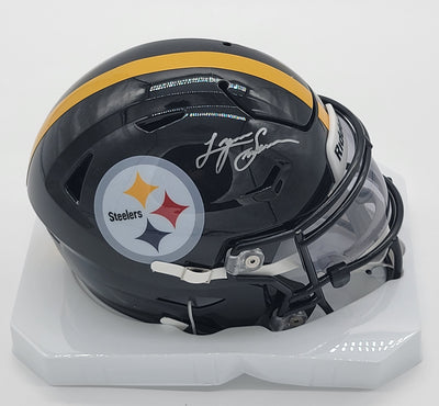 Lynn Swann Autographed Pittsburgh Steelers MIDI Speed Flex Helmet Beckett Witnessed