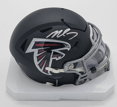 Michael Vick Autographed Atlanta Falcons MIDI Speed Flex Helmet Beckett Witnessed