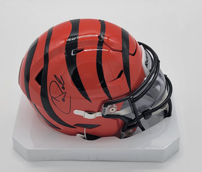 Carson Palmer Autographed Cincinnati Bengals Midi Speed Flex Helmet Beckett Witnessed