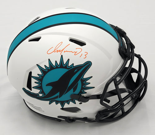 Dan Marino Autographed Miami Dolphins Lunar Eclipse Authentic Helmet B -  Famous Ink