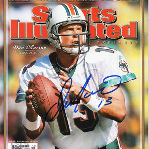 Dan Marino Autographed Miami Dolphins Hall Of Fame Sports Illustrated Beckett Authenticated
