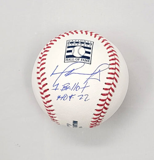 David Ortiz Autographed Boston Red Sox MLB Hall Of Fame Baseball W