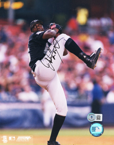 MLB    A.J.バーネット　直筆サイン入りフォト　　フロリダマーリンズ AUTOGRAPHED photo A. J. BURNETT Florida Marlins - Main Line