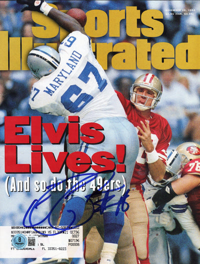 Elvis Grbac Autographed San Francisco 49ers Sports Illustrated Elvis Lives! 11/20/95 Beckett