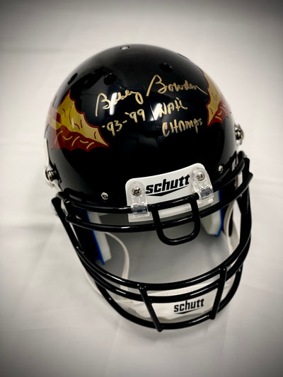 Bobby Bowden Autographed Florida State Seminoles Schutt Authentic Black Helmet W/Natl Champs Beckett Witness