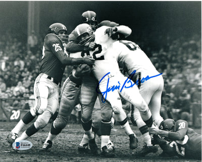 Jim Brown Autographed Cleveland Browns Raiders Sports Illustrated 12/1 -  Famous Ink