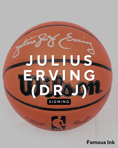 Julius Erving Signed Basketball