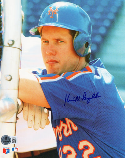 Kevin McReynolds Autographed New York Mets 8x10 Photo Beckett Authenticated