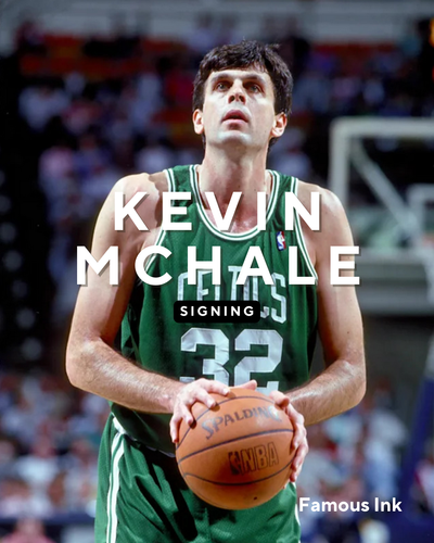 Kevin McHale autograph signing Boston Celtics memorabilia