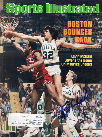 Kevin McHale Autographed Boston Celtics Sports Illustrated 5/11/81 Beckett