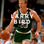 Larry Bird Private Signing