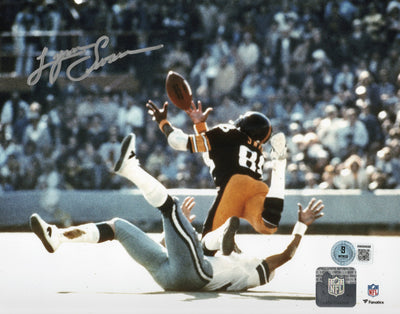 Lynn Swann Autographed Pittsburght Steelers 8X10 Photo Beckett Witnessed