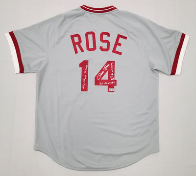 Mitchell & Ness Pete Rose Light Blue Philadelphia Phillies Cooperstown Collection Authentic Jersey