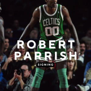 Robert Parish autograph signing Boston Celtics memorabilia