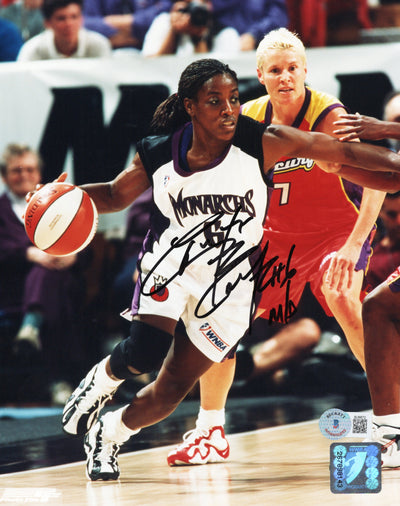 Ruthie Bolton Holifield Autographed WNBA Sacramento Monarchs 8x10 Photo Beckett Authenticated
