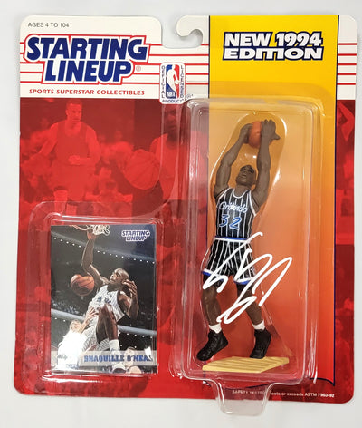 Shaquille O'Neal Autographed Los Angeles Lakers 1994 Starting Lineup Beckett Witnessed