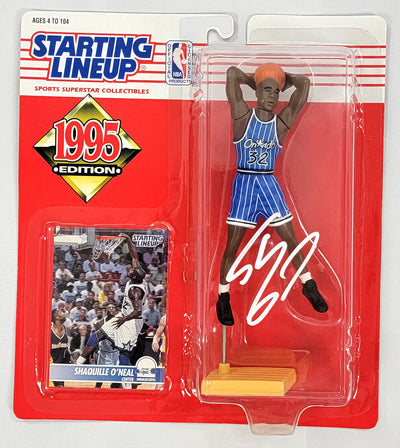Shaquille O'Neal Autographed Orlando Magic 1995 Starting Lineup Beckett Witnessed