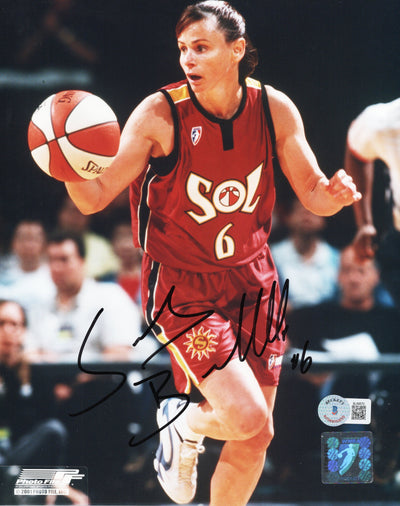 Sandy Brondello Autographed WNBA Miami Sol 8x10 Photo Beckett Authenticated