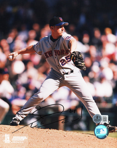 Scott Strickland Autographed New York Mets 8x10 Photo Beckett Authenticated