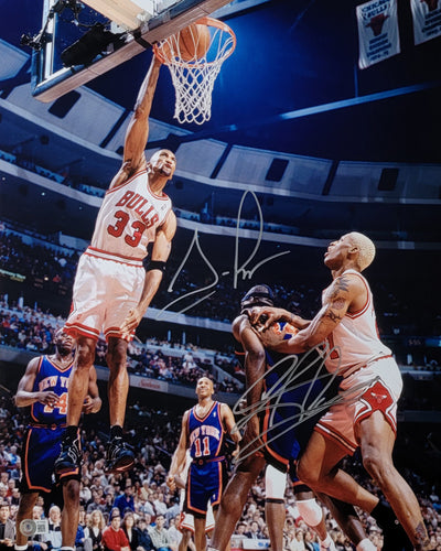 Dennis Rodman Pinstripe Black Chicago Bulls Jersey – South Bay Jerseys