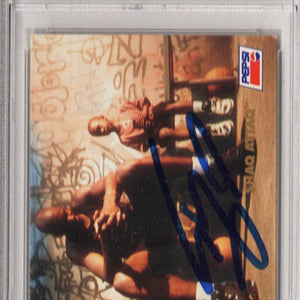Shaquille O'Neal Autographed Orlando Magic Encapsulated 1993 SkyBox Shaq Attaq Pepsi #4 Rookie Trading Card PSA AUTO GRADE GEM MT 10