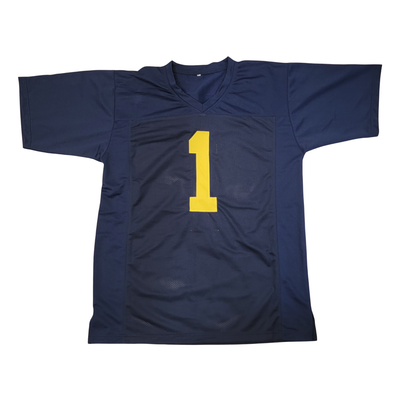 Kyle Whittingham Autographed Michigan Wolverines Pro Style Jersey Beckett Witnessed