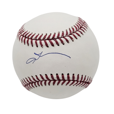 Allen Iverson Autographed Philadelphia 76ers OML Major League Baseball Beckett Witnessed