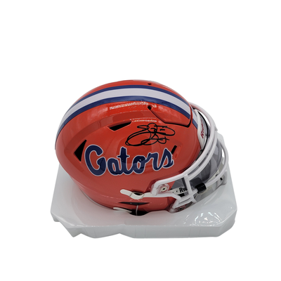 Emmitt Smith Autographed Florida Gators Mid Size Midi Speed Flex Helmet Beckett Witnessed
