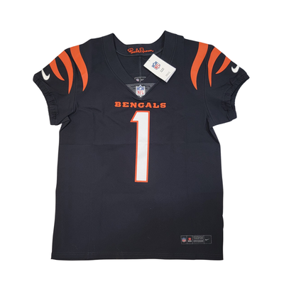 Ja'Marr Chase Autographed Cincinnati Bengals Nike Limited Authentic On Field Jersey Beckett Witnessed