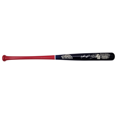 David Ortiz Autographed Boston Red Sox Cooperstown HOF Bat Beckett Witnessed