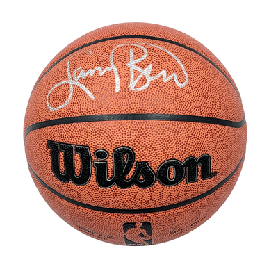 Larry Bird Autographed Boston Celtics Wilson NBA Basketball Beckett Witnessed