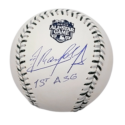 Randy Arozarena Autographed Tampa Rays 2023 All Star Game Baseball W/ 1st ASG Beckett Witnessed