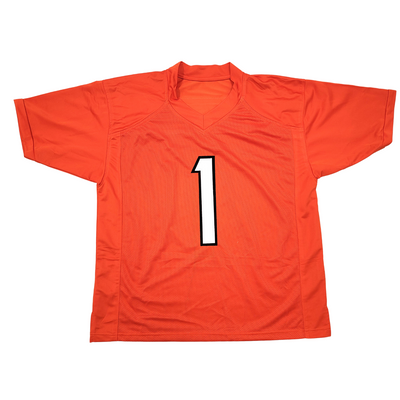 Ja'Marr Chase Autographed Cincinnati Bengals Pro Style Orange Jersey Beckett Witnessed