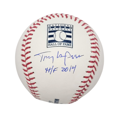 Tony LaRussa Autographed Cardinals A's HOF Baseball W/ HOF 2014 Beckett Witnessed