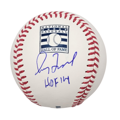 Greg Maddux Autographed Braves Cubs HOF Baseball W/ HOF 14 Beckett Witnessed