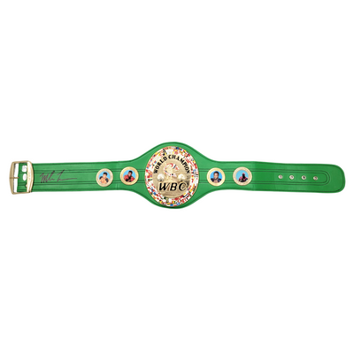 Mike Tyson Autographed WBC Champion Belt JSA Witnessed